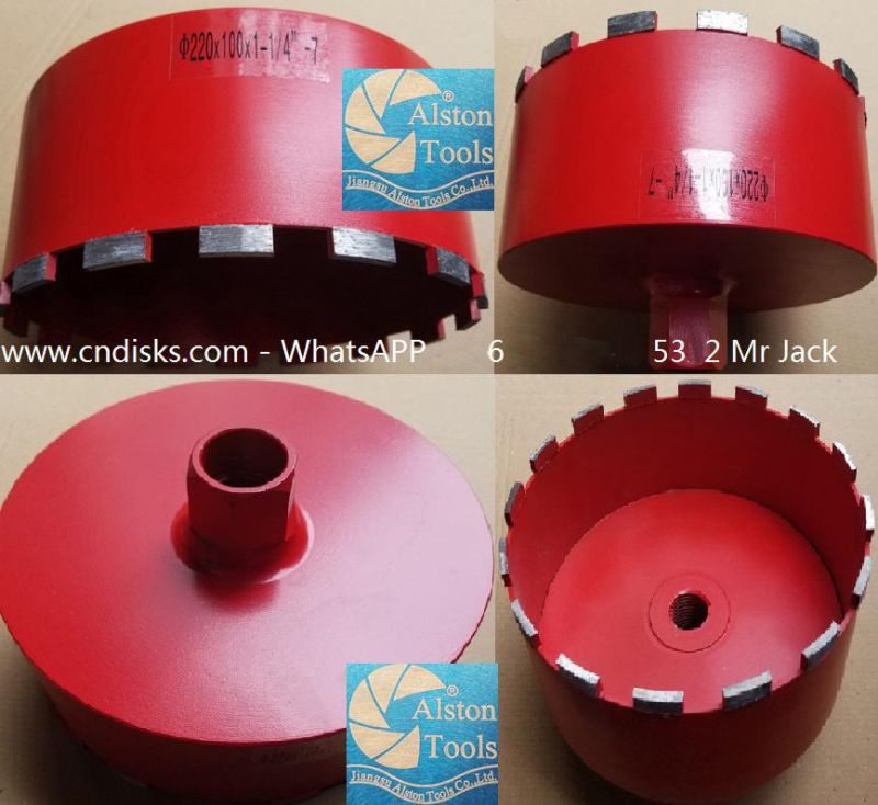 Diamond Core Drill Bits for Drilling Concrete and Building Materials