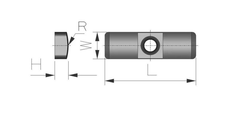 Indexable Insert Type Deep Hole Gun Drill Diameter 15mm