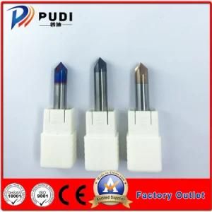 Solid Carbide 4 Flutes Chamfering End Mill with Coated