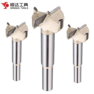 Woodworking Carbide Hinge Boring Forstner Drill Bit with Saw Teeth