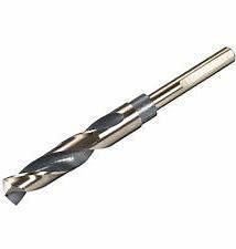 HSS Silver & Deming 1/2 Inch 3 Flats Reduced Shank Twist Drill Bit