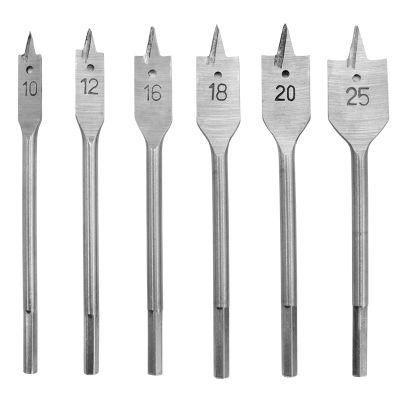High Carbon Steel Hex Handle Woodworker Flat Drill Bits 19mm