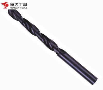 Rolled Type Black Color Twist Bits for Metal Wood PVC