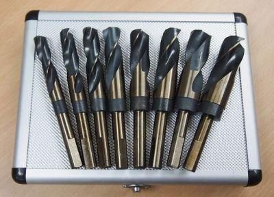 8PC HSS Cobalt Reduce Shank Drill Bit