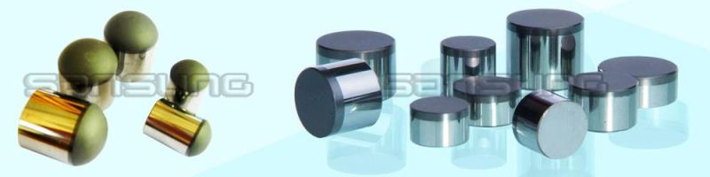 Tungsten Carbide Substrate PDC Cutters Coal Mining Cutters