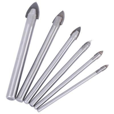 Ceramic Tile Glass Drill Bit in White Finish