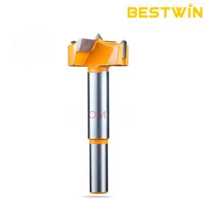 High Carbon Steel Flat Wing Woodworking Hole Drilling Wood Boring Forstner Drill Bit