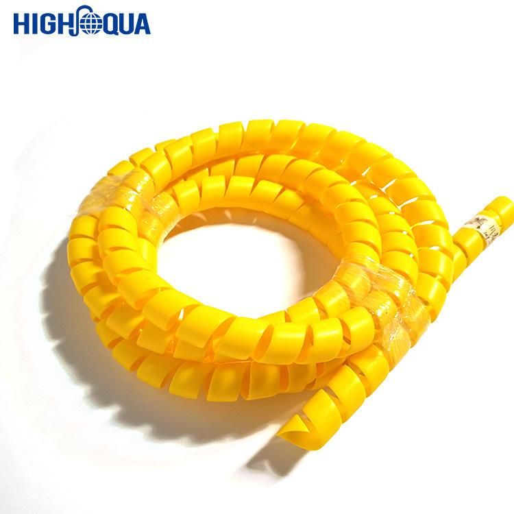 Spiral Plastic Protection Sleeve with Color Can Be Customized