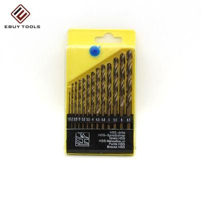 HSS Cobalt Twist Drill Bit Set Metal Drilling Twist Drill Bits