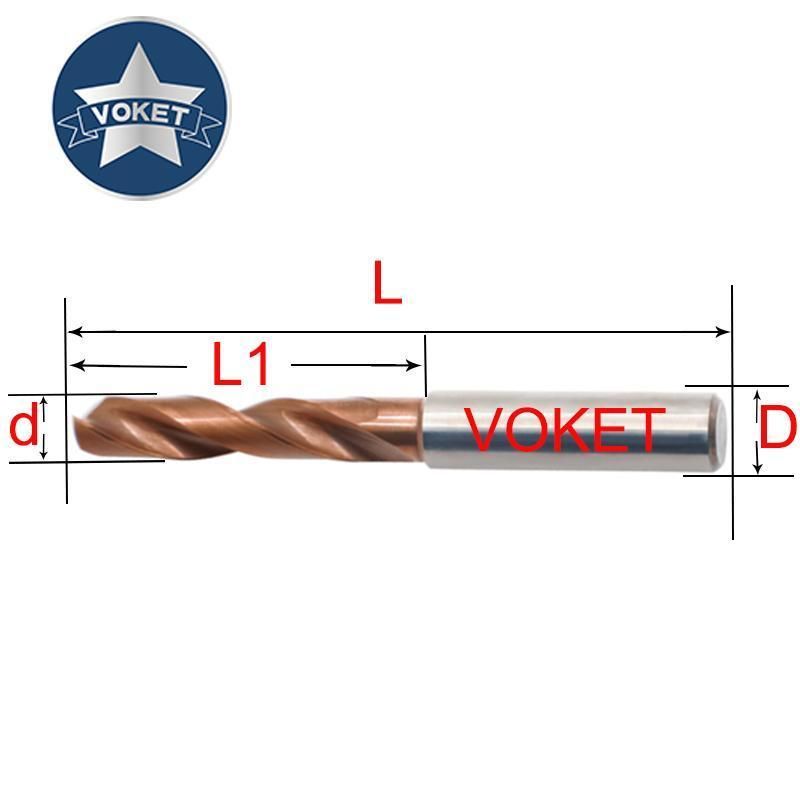 CNC 60° Coating Alloy Drill Bit Tungsten Steel Drill 1 2 3 4 5 6 7 8 9 10 11 12 13 14 15 16 17 18 19 20 3D Drills