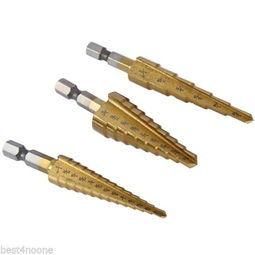 Hex Titanium Step Core Drill Bits