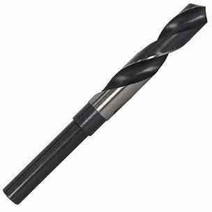 HSS Silver & Deming 1/2 Inch 3 Flats Reduced Shank Twist Drill Bit