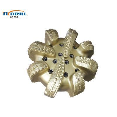 Aggressive Borehole Drilling 5 Blades Steel Body PDC Bits with Back up Reamer Cutter