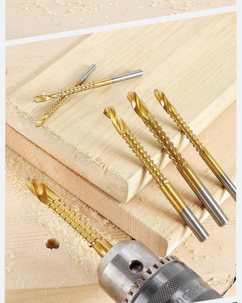 5PCS Drills Set HSS Saw Drill Bits Set for Woodworking (SED-HSD5)