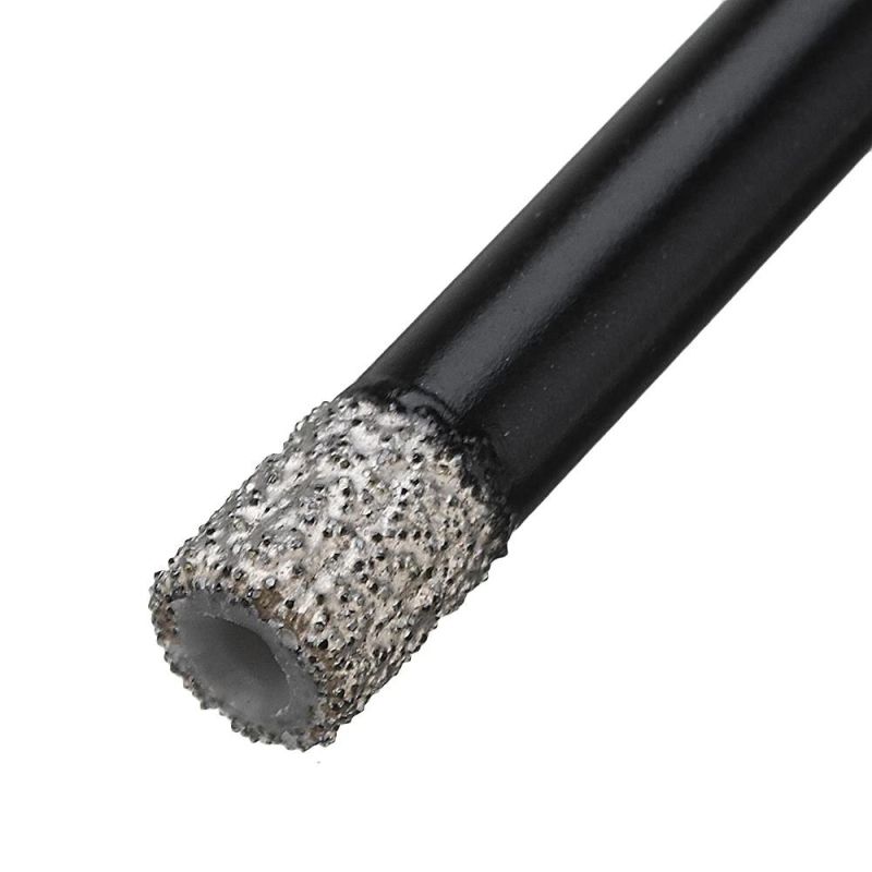 6/8/10/12/14mm Vacuum Brazed Diamond Dry Drill Bits Hole Saw for Granite Marble Ceramic Tile Glass