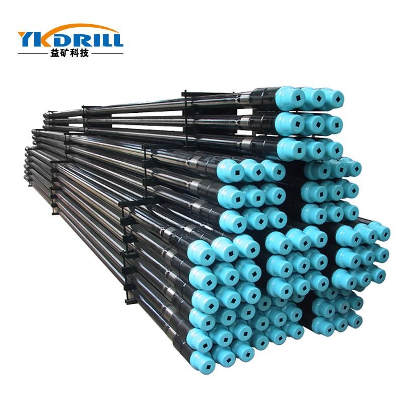 Water Well Drilling Drill Rod API Thread Wear Resistant 76mm 2m Rock Blasting Friction Welding DTH Drill Pipe