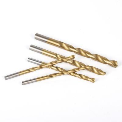 HSS Titanium Coated Twist Drill Bit for Metal Wood