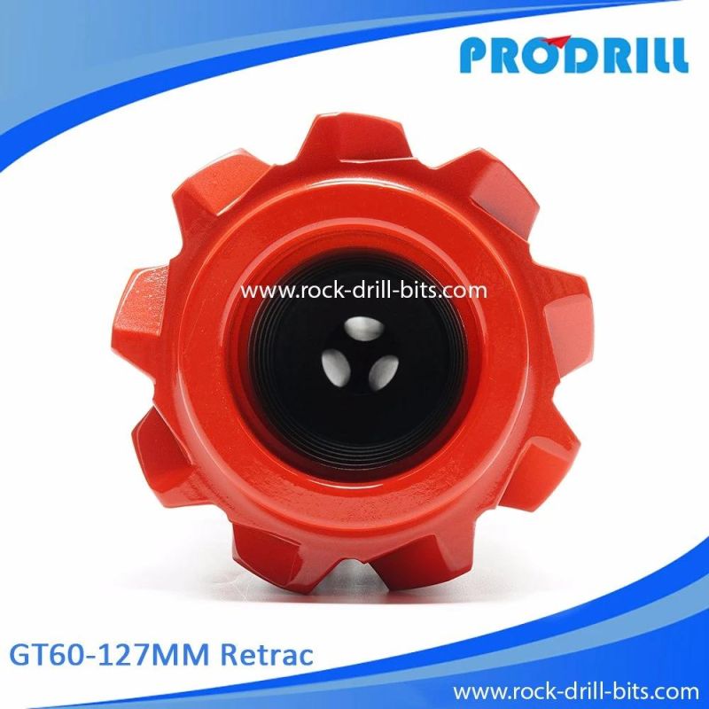 Gt60-127 Retrac Threaded Button Bits for Top Hammer Drilling