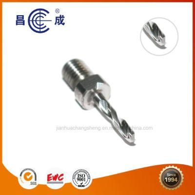 Threaded Shank Tungsten Solid Carbide Twist Drill Bits