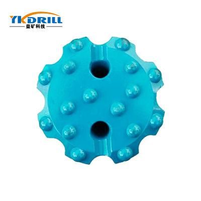 DTH Drilling Accessories Button Drill Bits Carbon Steel Material