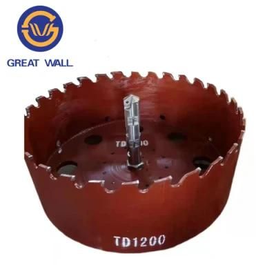 Tcc1200 M42 Bi Metal HSS Hole Saw Cutter for Hot Tapping