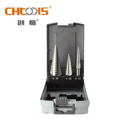 Chtools China Manufacturer Direct Sale HSS Step Drill Bit Set