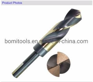 HSS Power Tools Customized Drill Bits Factory DIN338 Cobalt Reduced Shank Twist Drill Bit