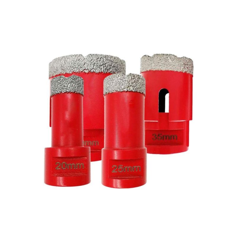 Durable M14 Dry Diamond Core Drilling Bits Hole Saw for Ceramic Tile