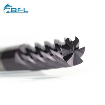 Bfl Solid Carbide 6 Flute Finishing End Mills 6 Flute Finish Milling Tool