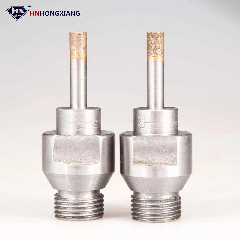 Diamond Drill Bit for Glass Drillingwith Thread Shank Connector