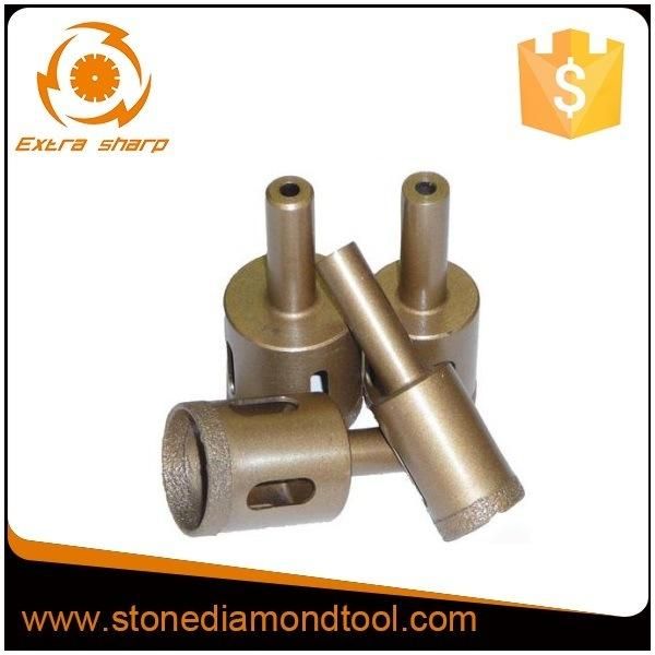 Sharp Brazed Diamond Core Drilling Bit for Porcelain