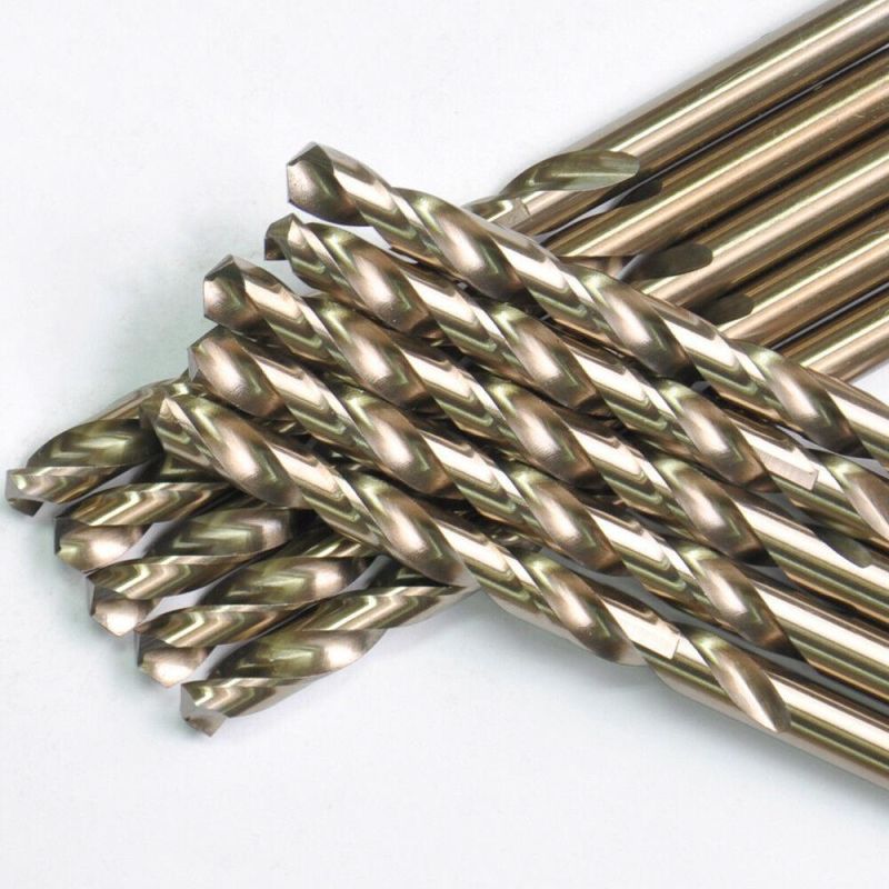Drill Bit Set HSS Titanium Jobber Length Twist Metal Drill Bits Tool