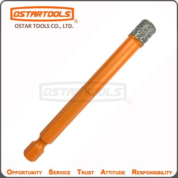 Dry Diamond Brazed Core Drills M14