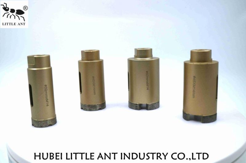 Sintered Diamond Segment Core Drill Bits, Easy Drill for Hard Granite.