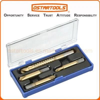 3PCS Screw Remover Set with 8mm HSS Saw Drills