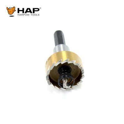 Titanium Coating 12-60mm HSS Hole Saw Drill Bit for Cutting Iron Sheet Stainless Steel