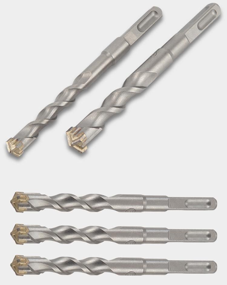Pilihu Factory High Quality Carbide Tipped SDS Max Shank Hammer Drills Bit for Concrete Drilling