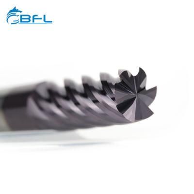 Bfl Tungsten Carbide 6 Flute Finishing Milling Tool End Mills for Steel Working