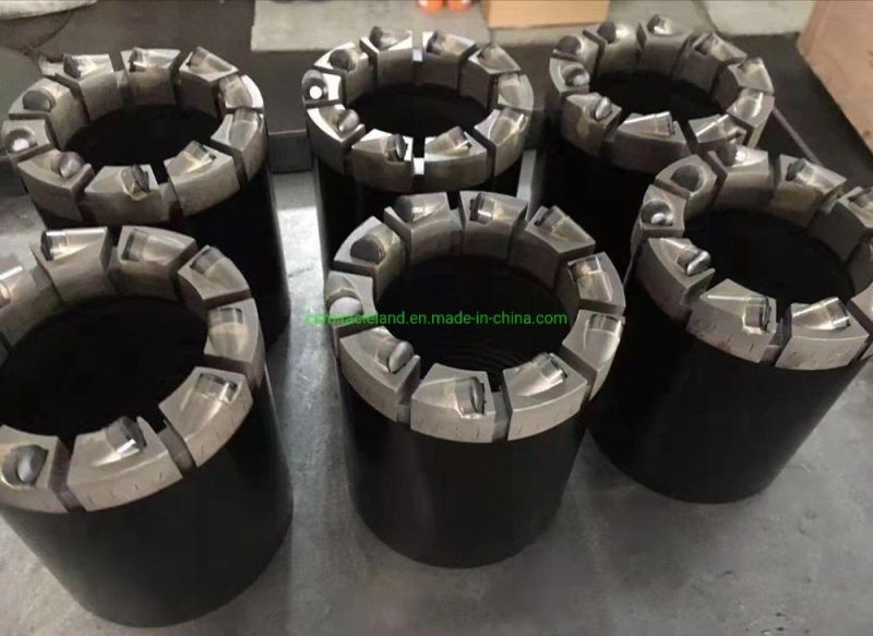 Bq Nq Hq Pq PDC Sintered Matrix Core Drill Bit