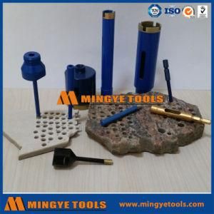 Brazed Welded Stone Black Diamond Core Drill Bits