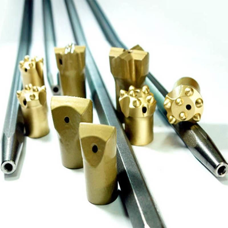Drilling Threaded Chisel Rock Drill Bit for Y24 Rock Drill