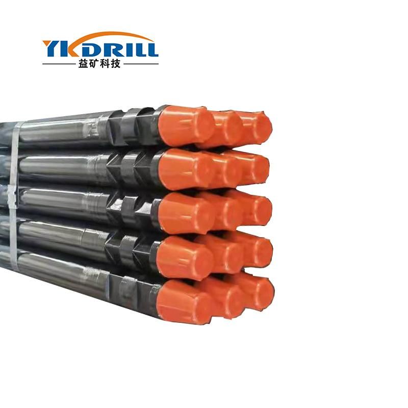 76mm Double Wrench Groove Drill Pipe 3 Inch DTH Drill Pipe