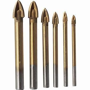 Glass Drill Bits Brown Finish (GD-004)