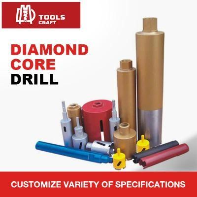 Diamond Core Drill Bits for Drilling Concrete Stones