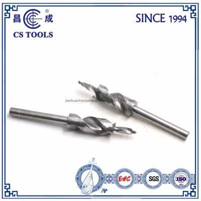 HRC 60 Solid Carbide Countersink Drill Bit for Processing Countersink Hole