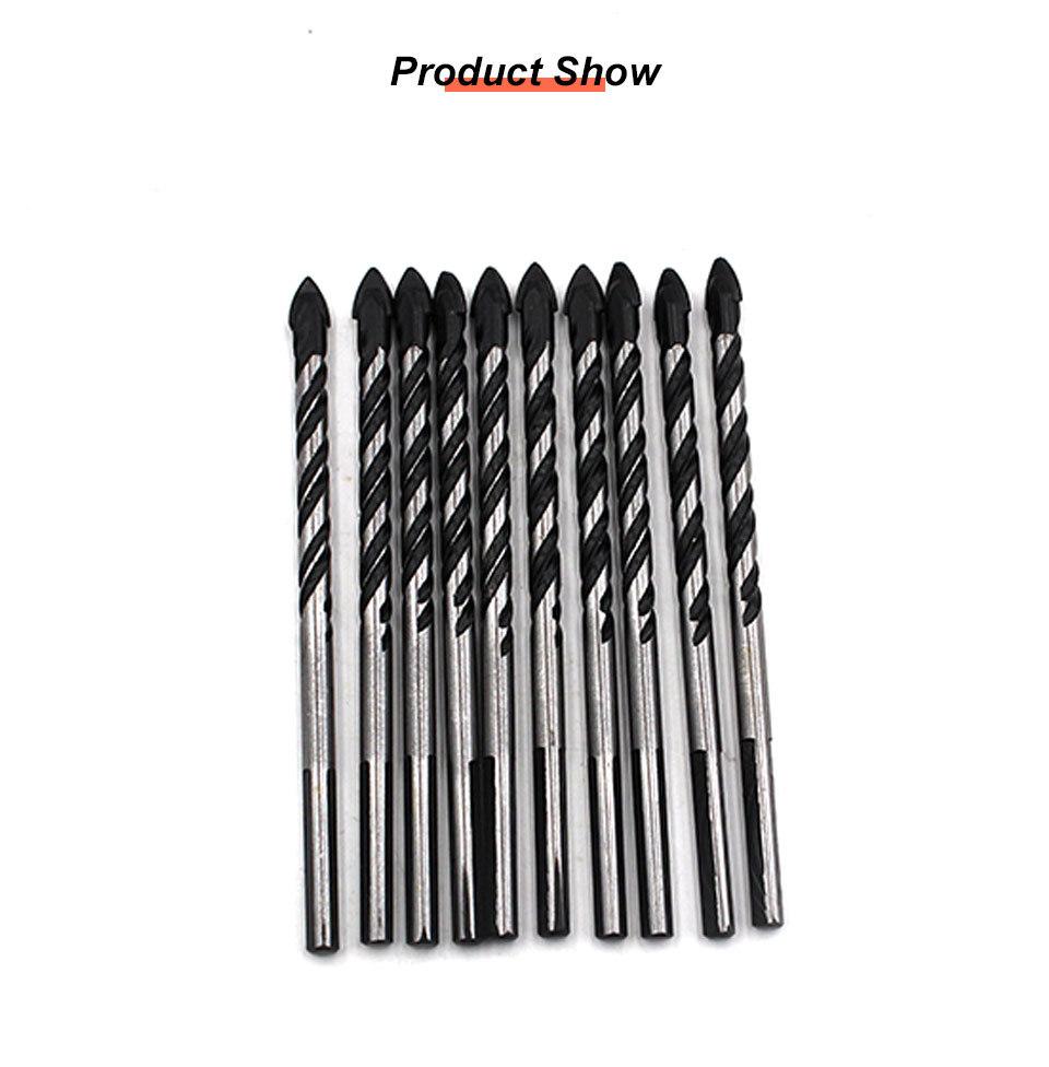 Z-Lion Quick Multifunctional Triangle Hand Electric Drilling Bit Kit Drill Set for Hit Cement Walls/Ceramics/Bricks/Stones