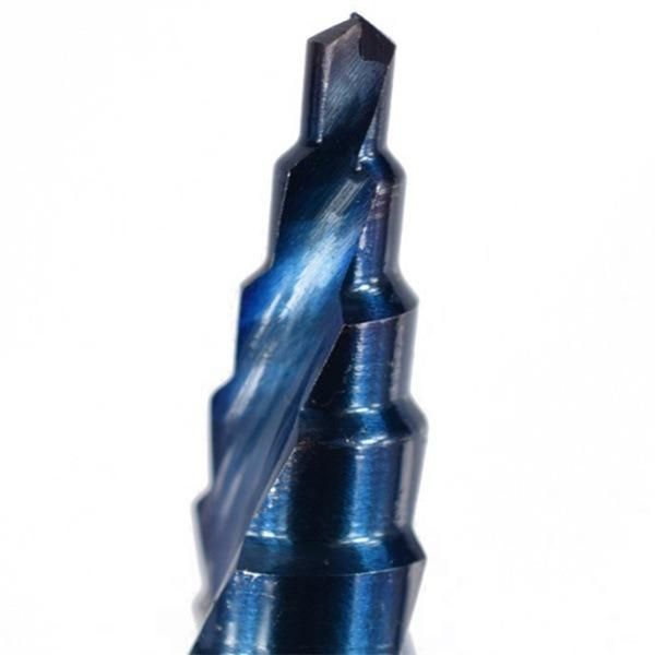 Step Drill, Spiral Groove Step Drill, Triangular Handle Tower Drill, Multi-Purpose Drill I245770