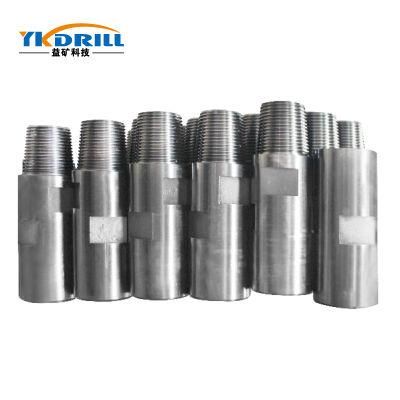 Drilling Rod Couplings DTH Drilling Accessories / Diamond DTH Hammer and Bit Drilling Pipes Couplings Joints Adapter