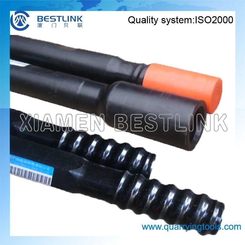 Atlas Threaded Extension Drill Rod for Suport DTH Hammer