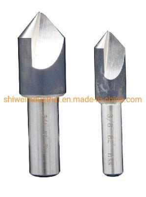 1 Flute 82 Deg. Countersink, HSS / HSS-Co Silver